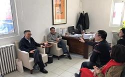 住建部城建司领导到中国水协调研慰问